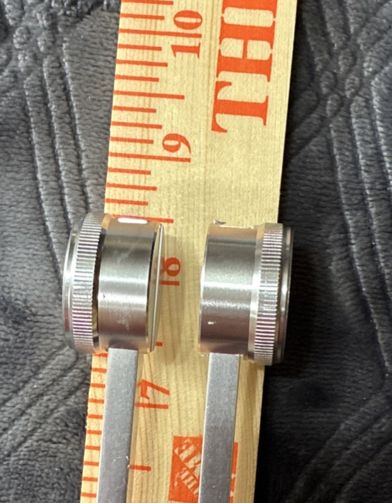 Silver Metal Tuning Fork 128 Hz 7 in