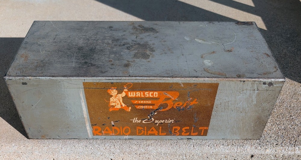 Walsco Radio Dial Belt Cabinet
