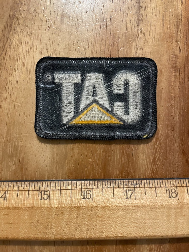 Vtg Caterpillar CAT Equipment Patch