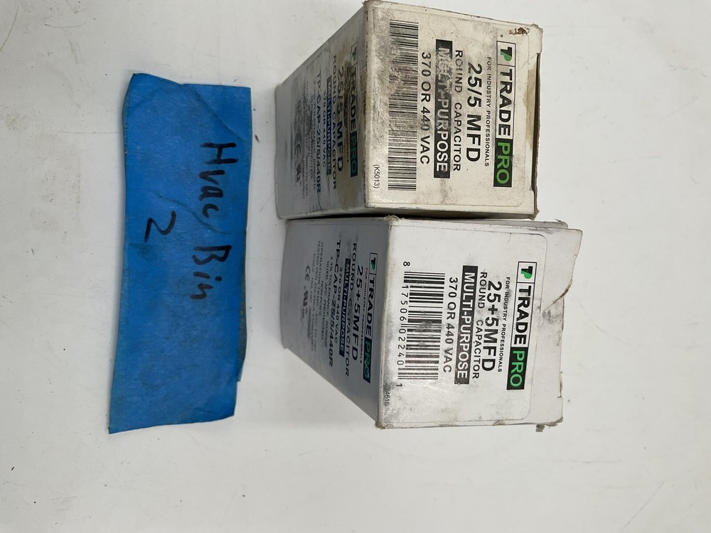 Trade Pro 25+5 MFD Multipurpose Capacitor