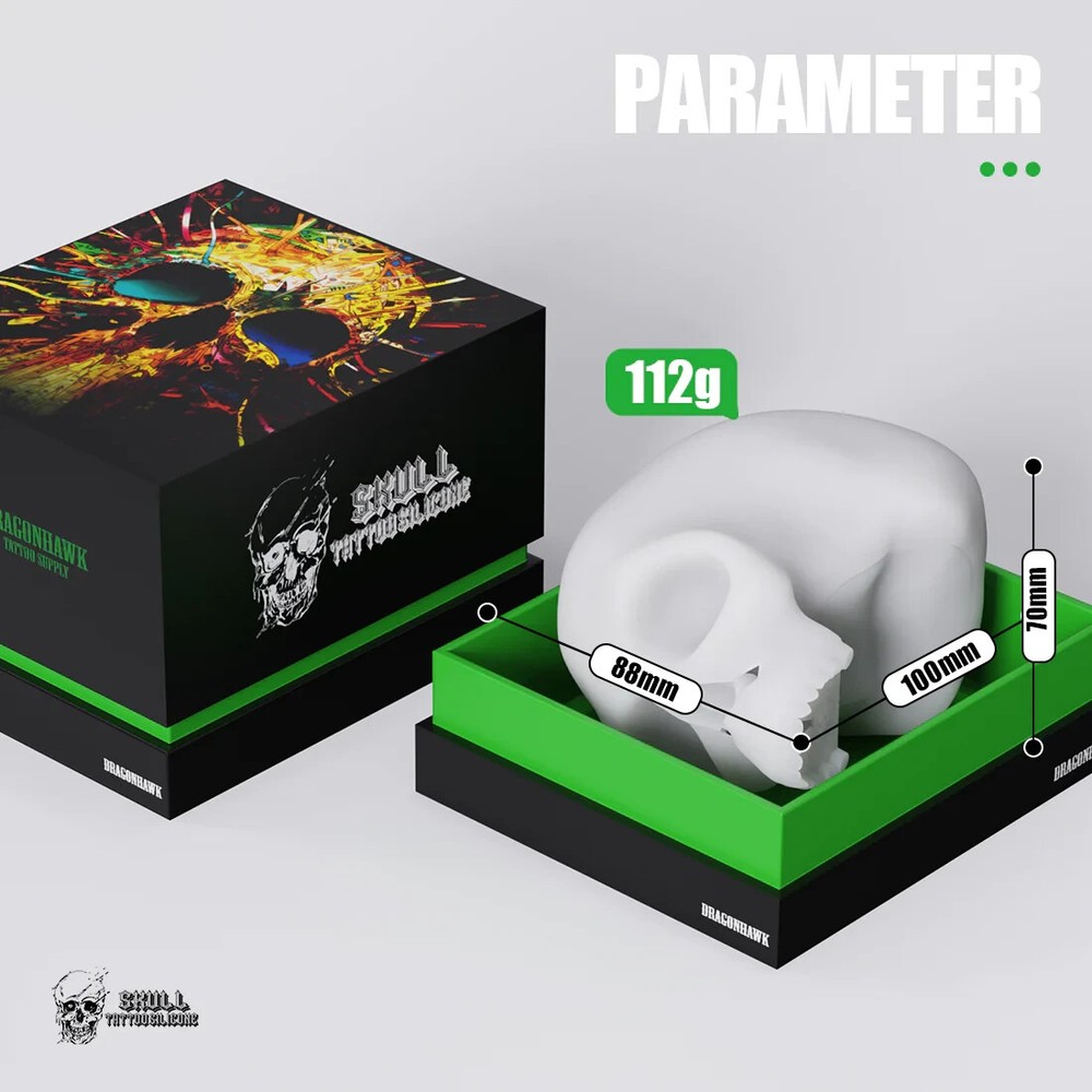 Skull Tattoo Silicone WS229