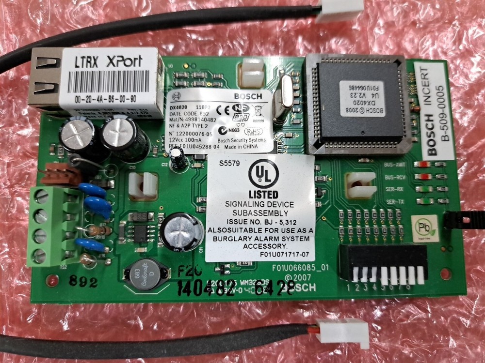 Bosch DX4020 Conettix Ethernet Network Interface Module *NEW OPEN BOX*