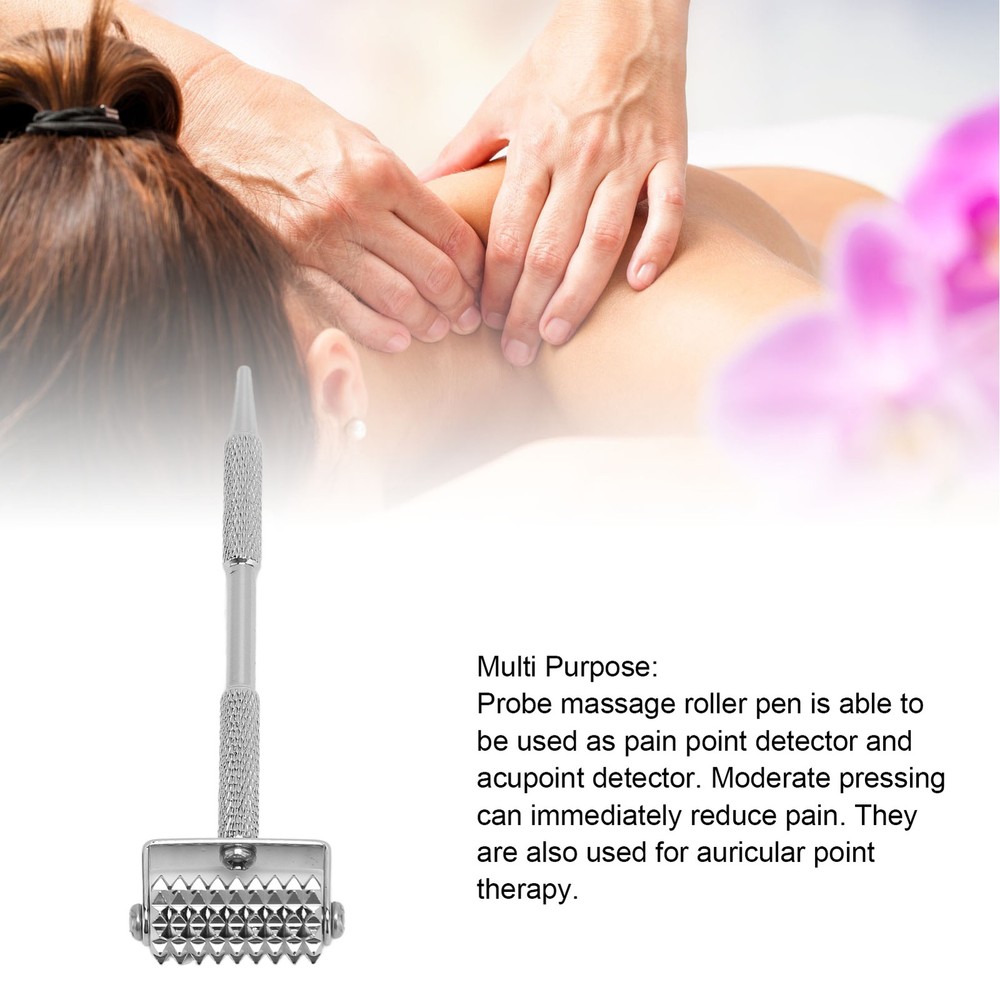 Trigger Point Roller Pen Reflexology Massaging Diagnostic Auricular AP9