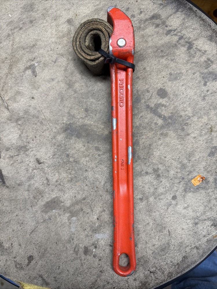 RIDGID No. 2 Strap Wrench; 12"