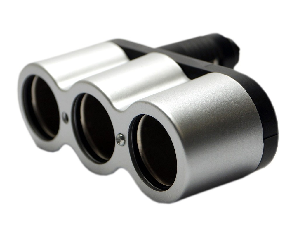 Lighter distributor car 3-way cigarette lighter distributor car adapter charger
