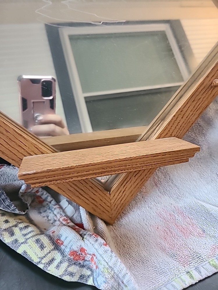 Window Look Mirror Shelf