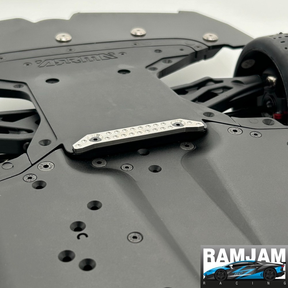 Arrma Limitless v1 Titanium Front Skid Plate