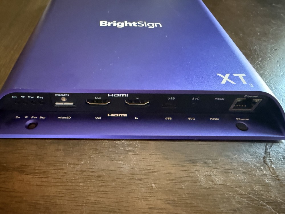 Brightsign XT1143 Expanded I/O Player XT3