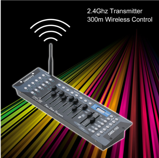 Tomshine 192 Channels Stage Light DMX512 Wireless Controller Console