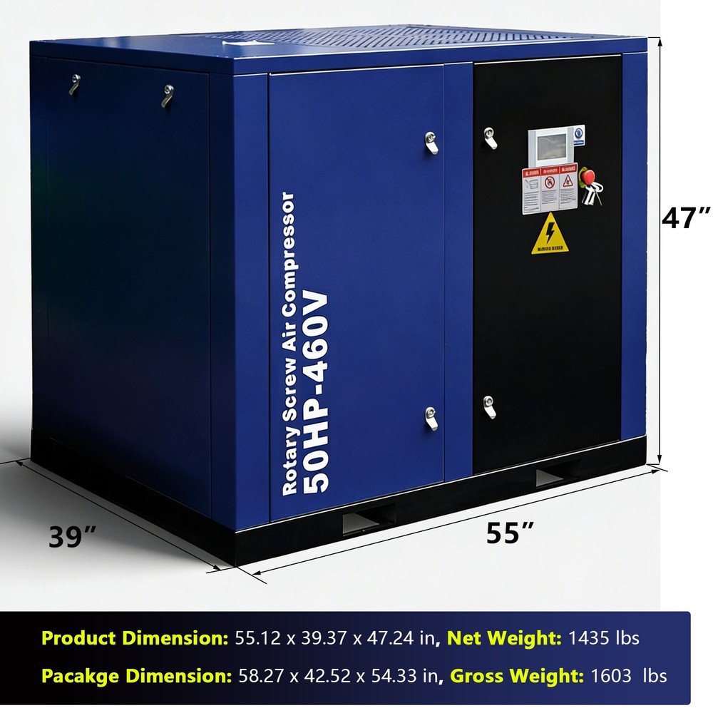 50 HP Rotary Screw Air Compressor