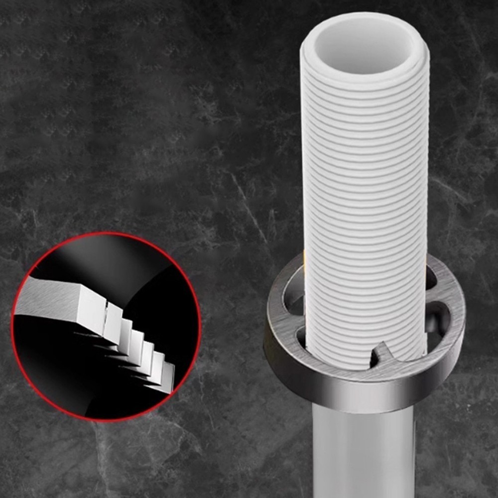 Home Improvement PVC Pipe Threader Double-ended Design Drill Compatible