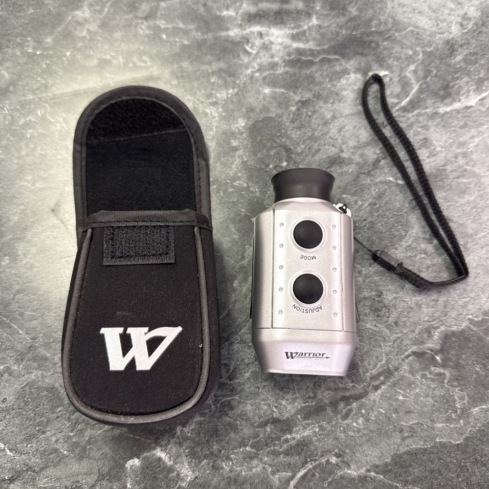 Warrior Digital 7X Golf Scope Range Finder 1000 Yard 2 Mode with Case