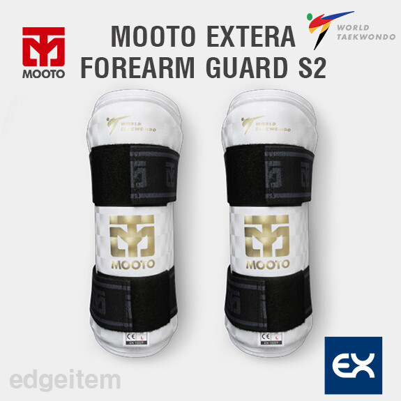 MOOTO EXTERA Arm Protector (PU) S2 Taekwondo Forearm Guard WTF WT Approved TKD