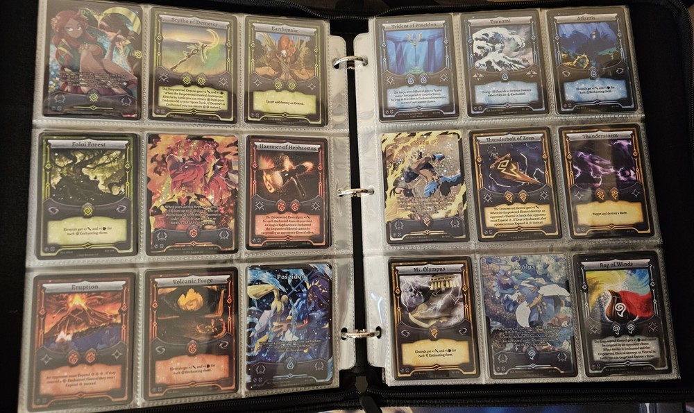 Elestrals - Kickstarter Master Set | Includes Binder, Promos & SD Exclusives