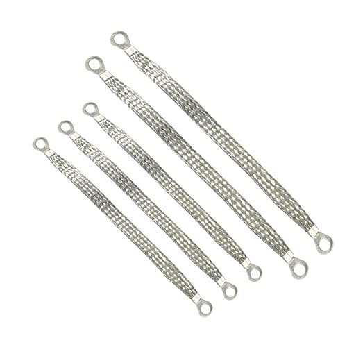 Universal Flat Braided Copper Ground Strap,Professional Vehicle Grounding