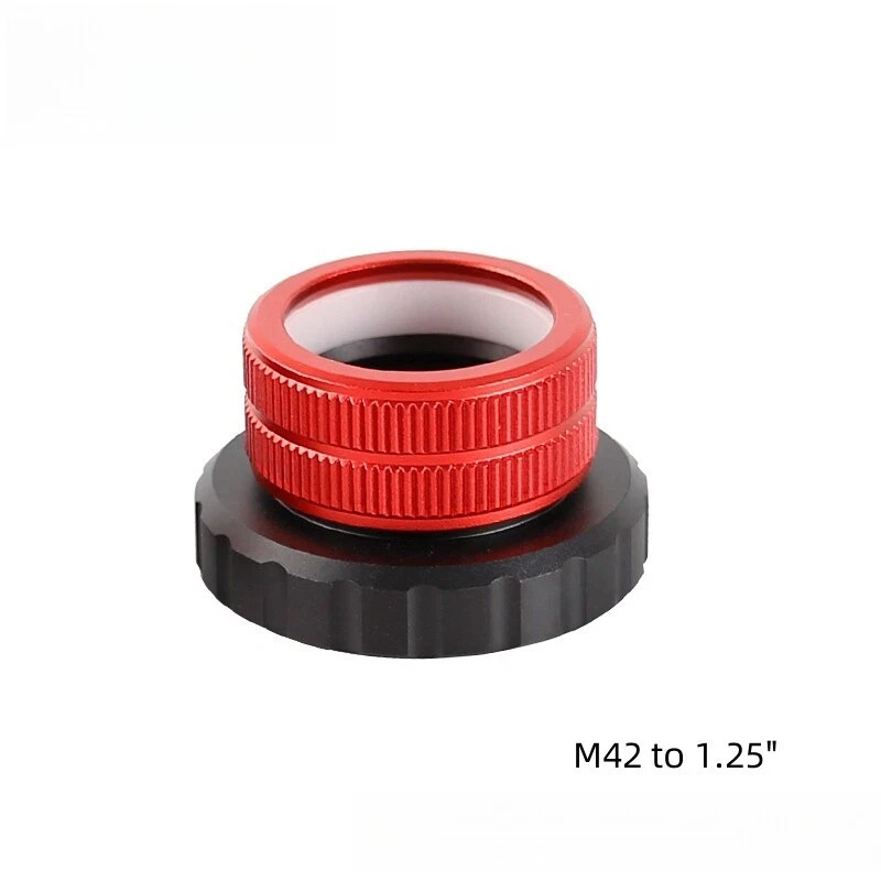 M42/M48/2INCH to 1.25inch Telescope Adapter Coaxial Quick Locking Interface