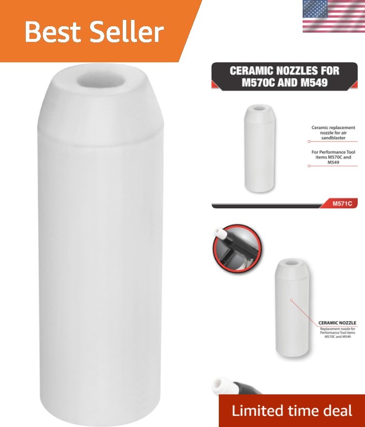 Ceramic Replacement Nozzles for M570C - Precision Blasting Enhanced