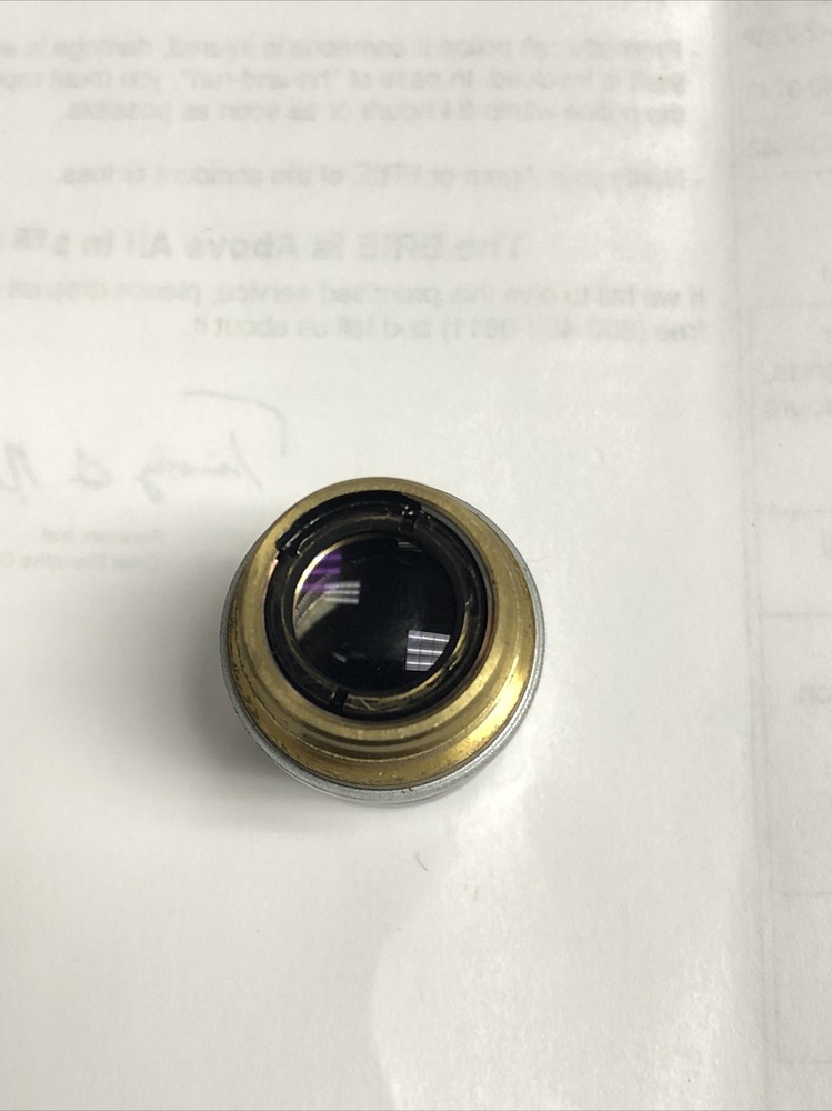 American Optical AO Plan Achro 4x/.12 Infinity Microscope Objective Lens