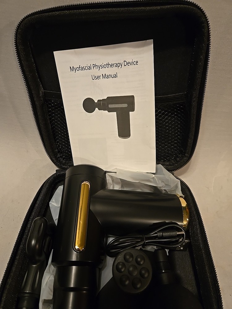 Massage Gun Deep Tissue Percussion Massager Muscle Relaxer - Multiple Techniques