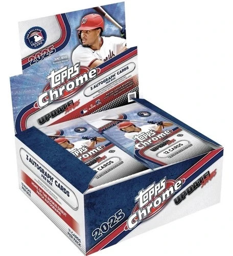 2025 Topps Chrome Baseball Update Jumbo Box