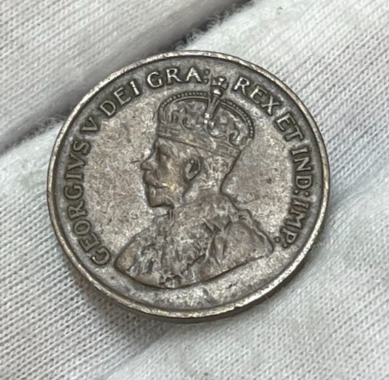 1925 Canada Small Cent Key Date Coin Great Condition
