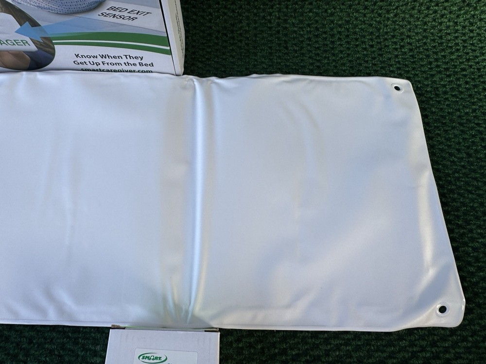 Smart Caregiver Wireless Bed Exit Pad Alarm System Weight Sensor & Pager OPEN