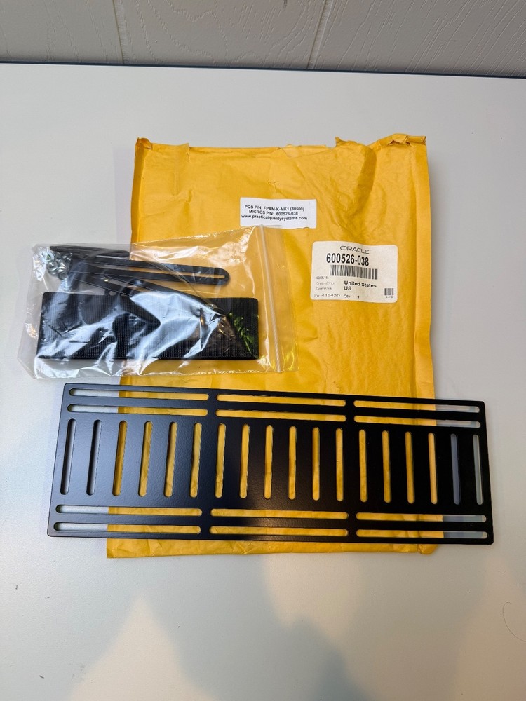 Oracle 600526-038 Flat Panel Accessory Mount for Kitchen Display Systems 80500
