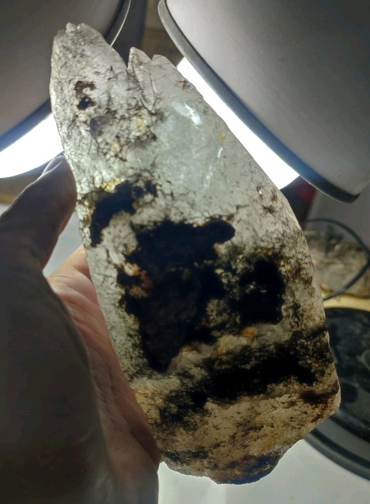 Lemurian Quartz Crystal With Unique Growth & Nice Terminations-Pak.