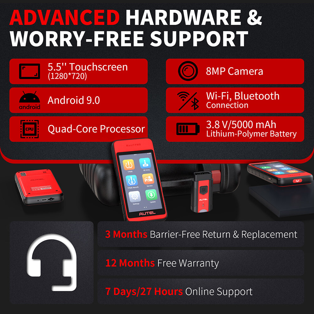 Autel MaxiTPMS ITS600E Pro Programming Tool , TPMS Relearn Activate Diagnostics