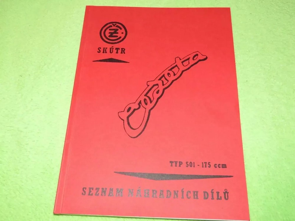 Spare parts catalog - ČZ 501