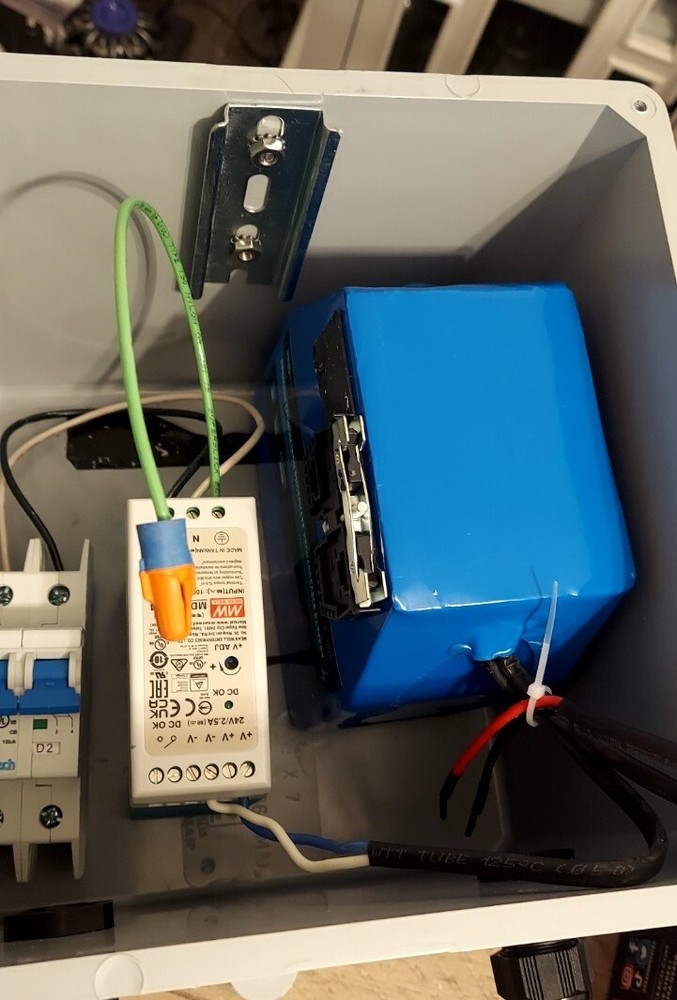 Emergency Battery Back-up Box System