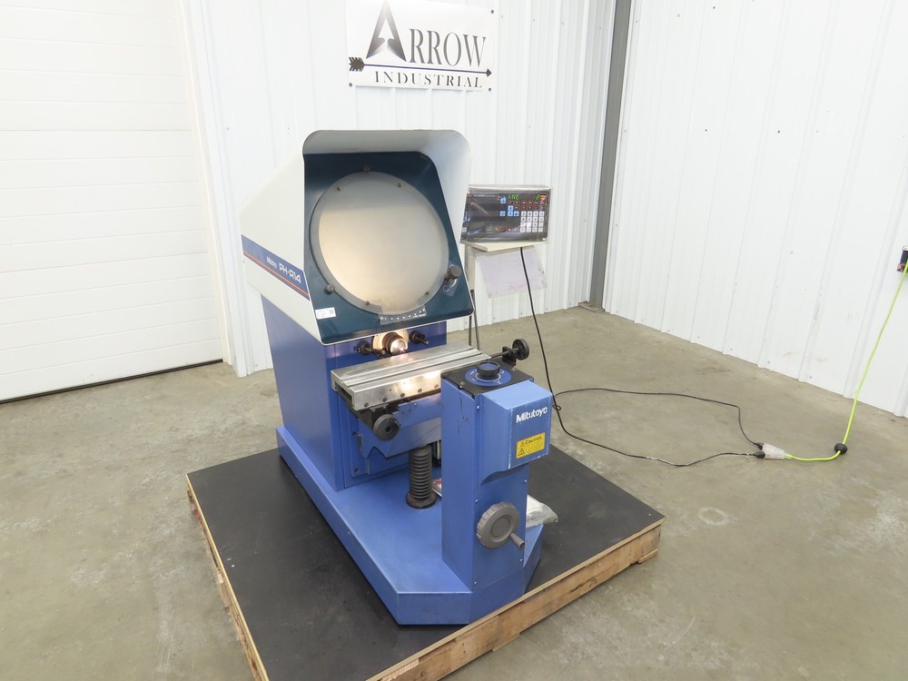 Mitutoyo PHA-14 Horizontal Optical Comparator Profile Projector Measure Counter