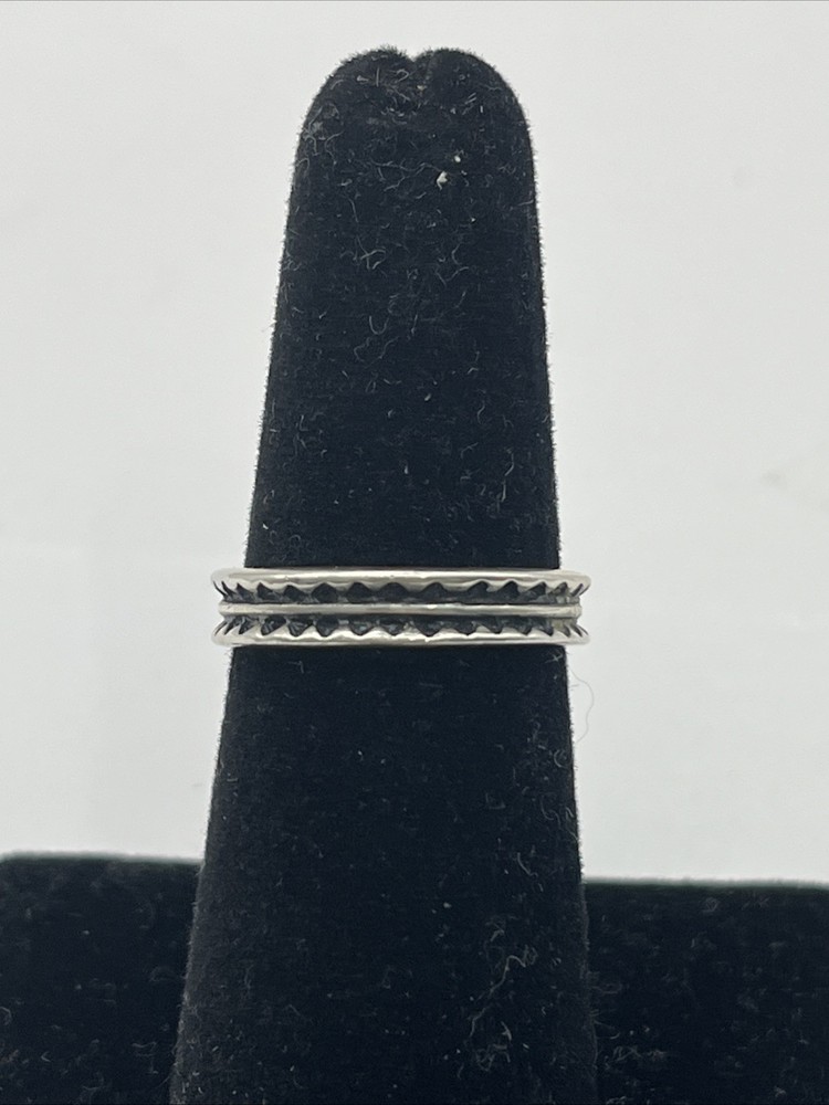 Carolyn Pollack Green Jasper Ring Size 6