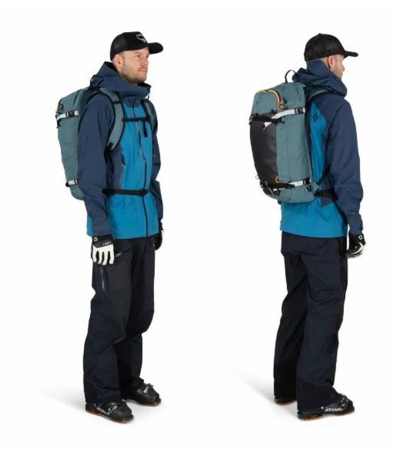 Osprey Soelden 25L Ski/Snowboard Backpack, Cascade Blue, NWT