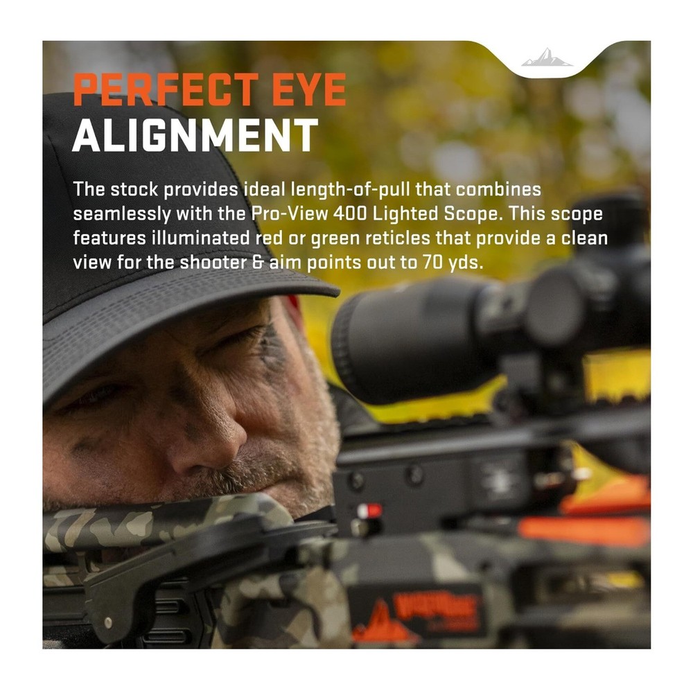 Wicked Ridge Commander 400 Crossbow Peak XT 400 FPS Bundle