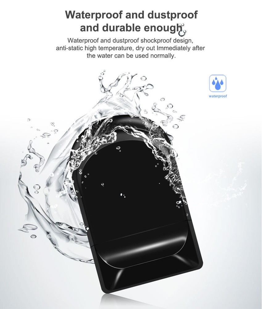 Black Mini Pen U Disk 2GB-512GB PenDrive Disk USB 2.0 Flash Drive Memory Stick