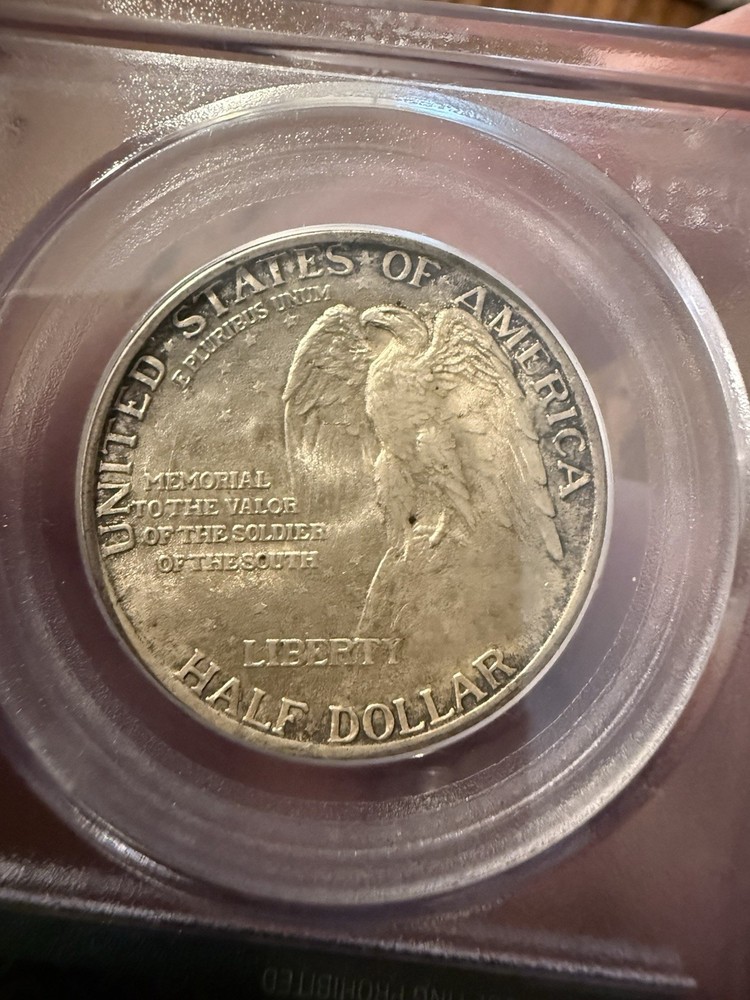 1925 Stone Mountain Commemorative Half Dollar PCGS MS63 OGH