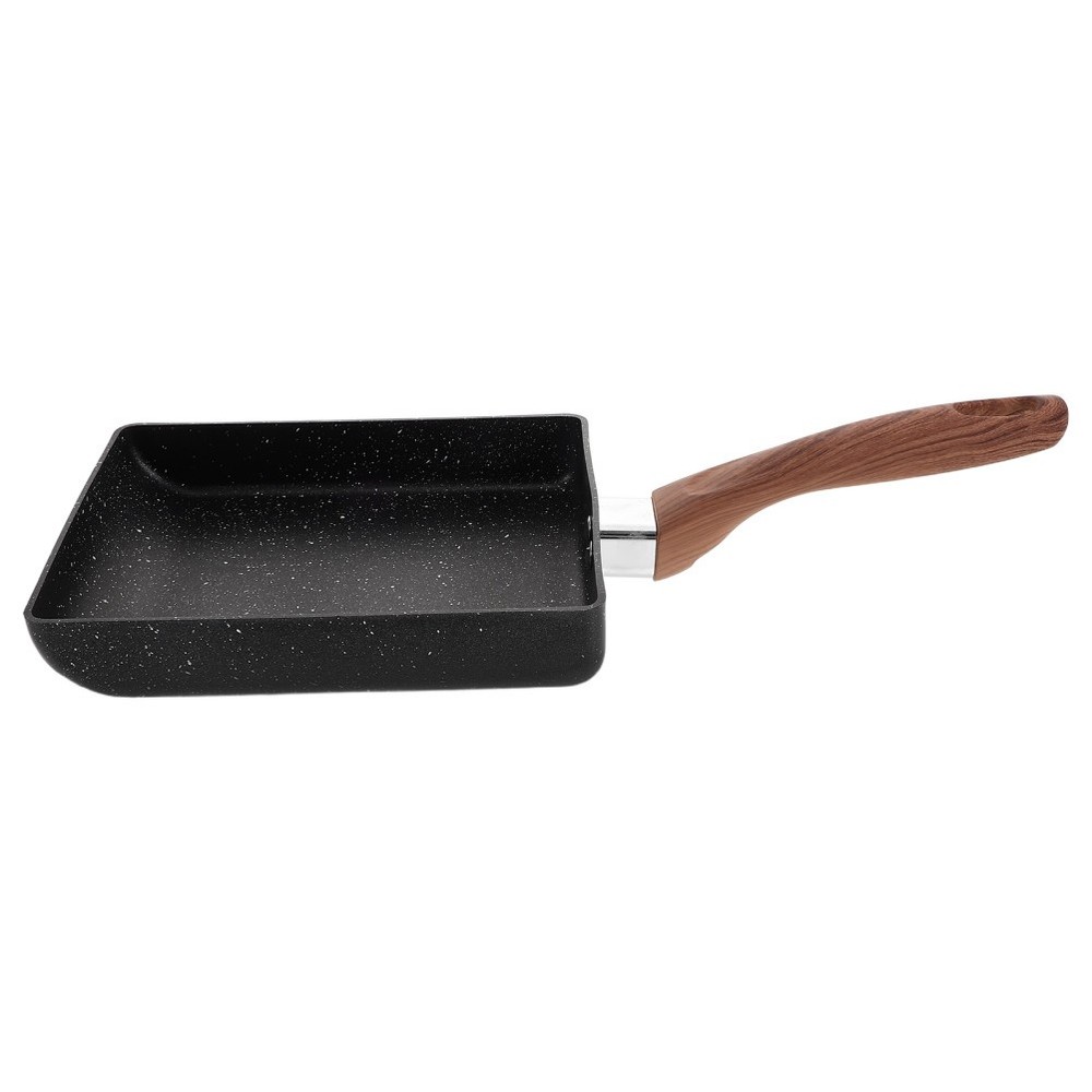 Aluminum Skillet Non-stick Copper Rectangular Frying Pan Nonstick Cookware