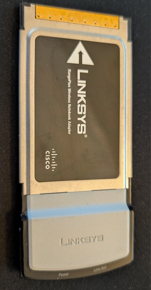 Linksys / Cisco RANGE PLUS - Wireless Notebook Adapter  WPC100 - FREE SHIPING