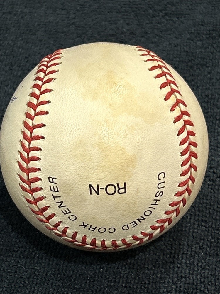 John Demeritt signed baseball autograph ball auto