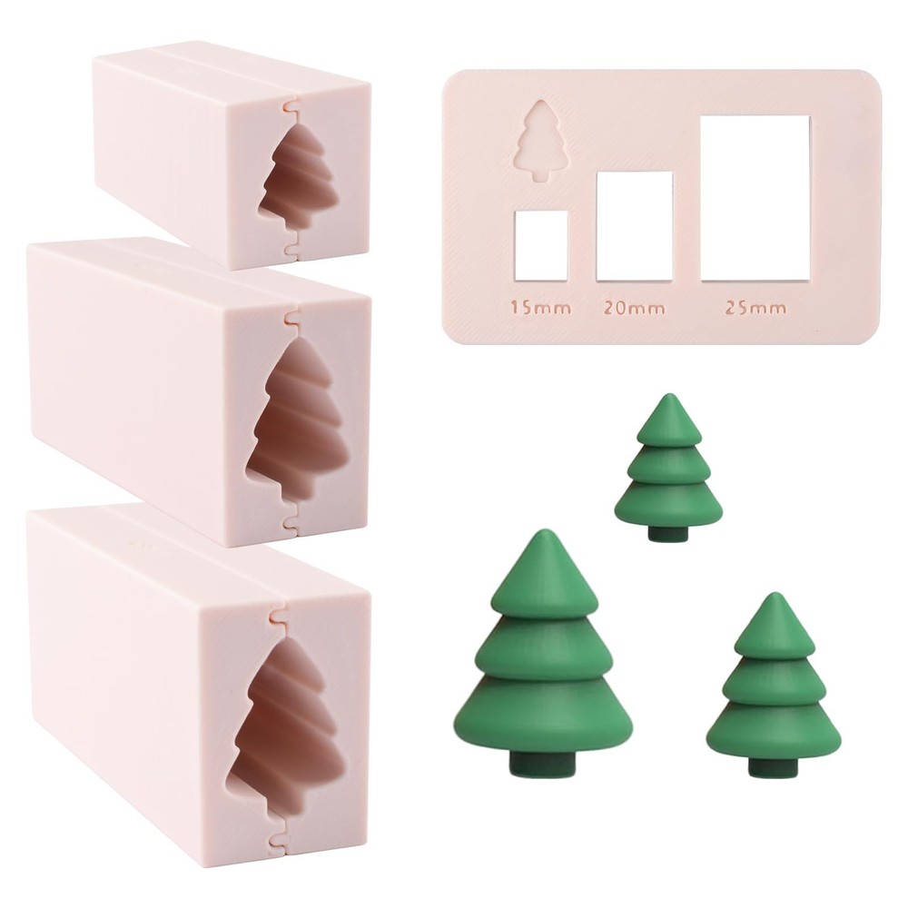 Polymer Clay Bead Roller Set, Christmas Tree Bead Roller Polymer Clay Roller ...