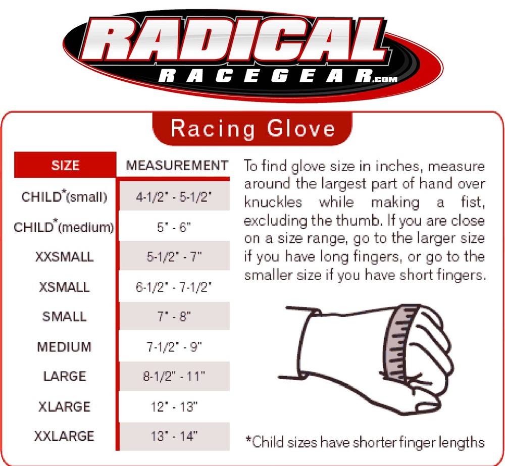 Racing Gloves SFI 3.3/5 Double Layer Medium