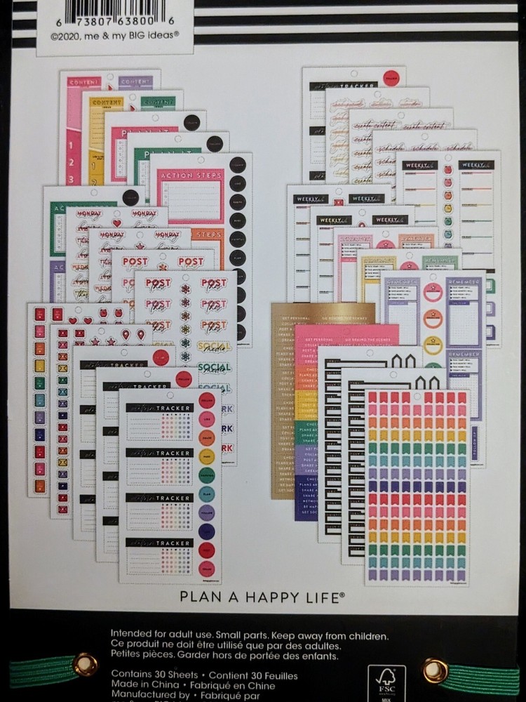 Happy Planner Sticker Books