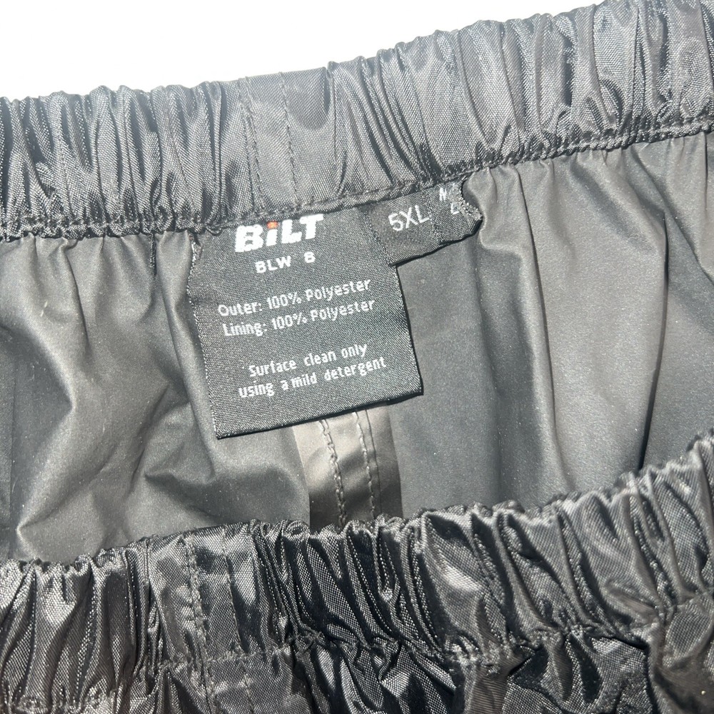 Bilt Tornado Waterproof Rain Pants Mens Size 5x