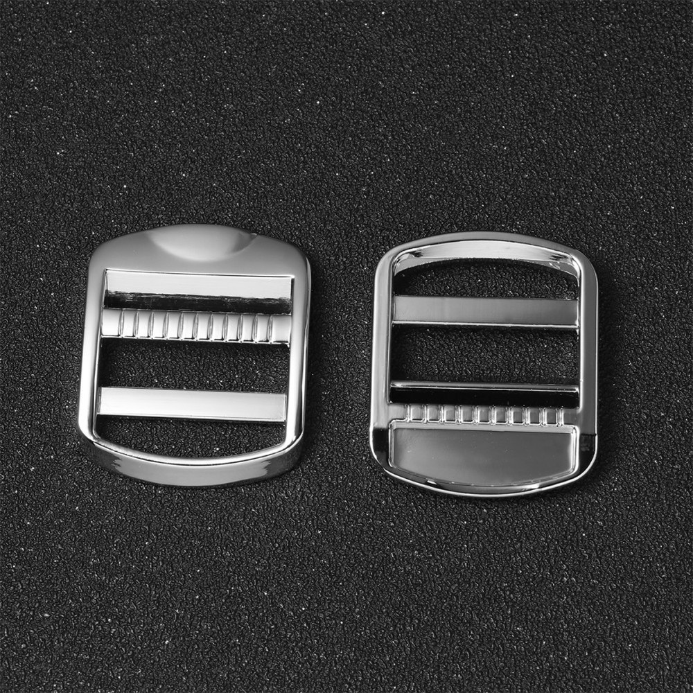 10 Pcs Replacement Buckles for Straps Metal Square