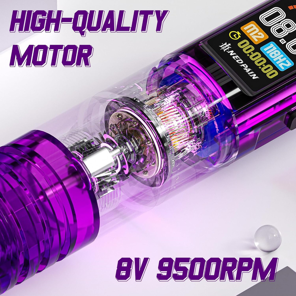 Wireless Adjustable Tattoo Machine Pen Set with Memory Function