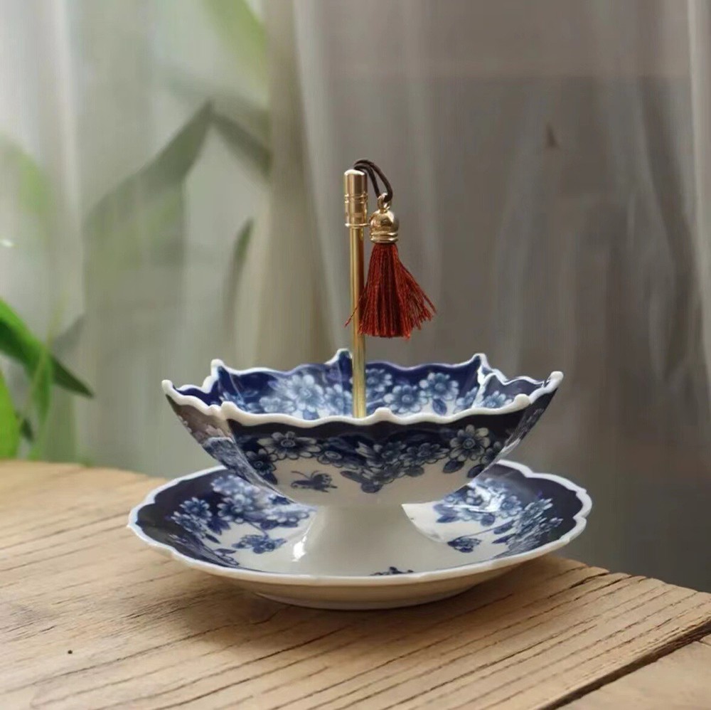Artful Umbrella Design Filter Net Tea Strainer Ceramic Creative Tea Accessories