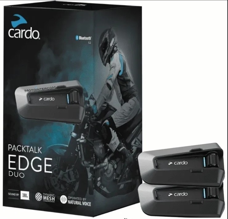 CARDO PACKTALK EDGE DUO- New!!   ""OPEN BOX""