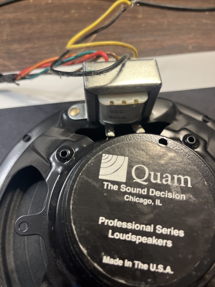 PA Speaker Quam Loadspeaker, Professional Series, With Box