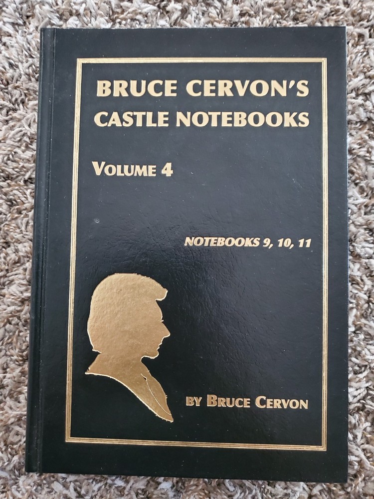 Bruce Cervon Castle Note Books Volume 2-5